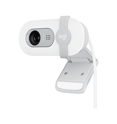 Logitech BRIO 100 Webcam weiß