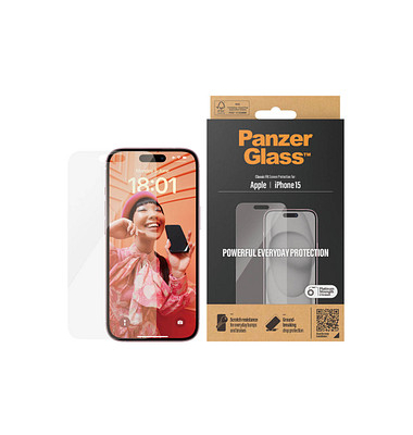 PanzerGlass™ Classic Fit Display-Schutzglasfür Smartphone