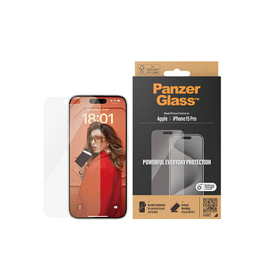 PanzerGlass™ Classic Fit Display-Schutzglasfür Smartphone