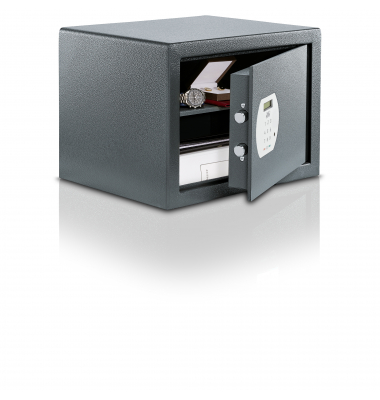Tresor 49050 Pure-Safe 130 E 38,8 l 20kg anthrazit mit Elektronikschloss Stahl