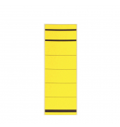 selbstklebende Rückenschilder E-737821 00 gelb 61,5x192mm (BxH) selbstklebend 