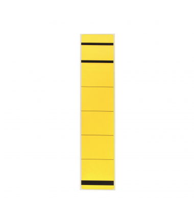selbstklebende Rückenschilder E-737876 00 gelb 39x192mm (BxH)  selbstklebende Rückenschilder E-737876 00 gelb 39x192mm (BxH)