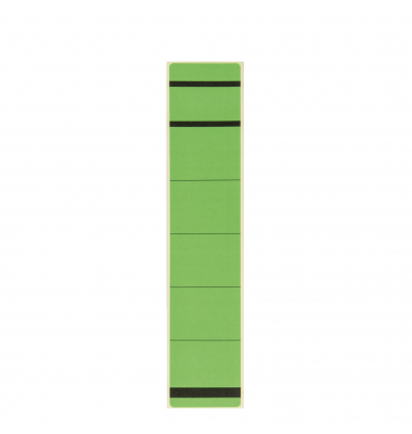 selbstklebende Rückenschilder E-737890 00 grün 39x192mm (BxH) selbstklebend 