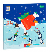 Adventskalender 773848 Quadrat Eisbär und Pinguine Adventskalender 773848 Quadrat Eisbär und Pinguine