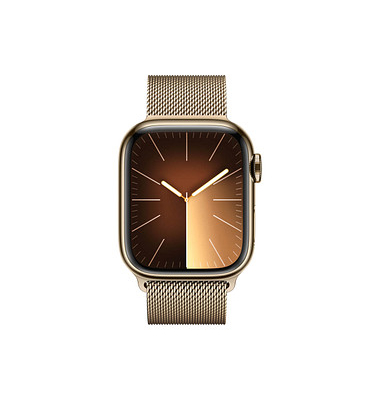 Apple Milanaise 41 mm Smartwatch-Armband gold