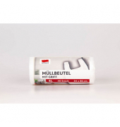 Müllbeutel 71064, weiß, 5 Liter, mit Griff