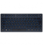 CHERRY KW 7100 MINI BT Tastatur kabellos schieferblau