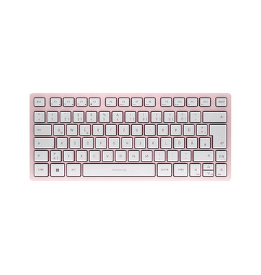 CHERRY KW 7100 MINI BT Tastatur kabellos kirschblüte