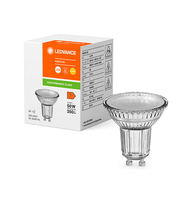 LEDVANCE LED-Lampe LED PAR16 P GU10 4,3 W klar