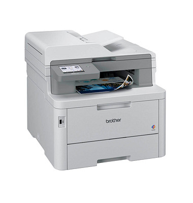 brother MFC-L8340CDW 4 in 1 Farblaser-Multifunktionsdrucker grau