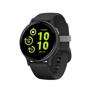 GARMIN Vivoactive 5 Smartwatch schwarz, schiefergrau