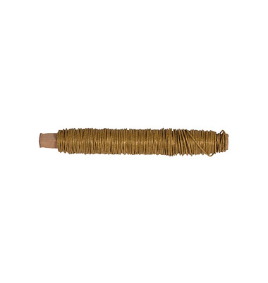 Rayher Papier Basteldraht gold 0,55 mm 20,0 m 1 Rolle