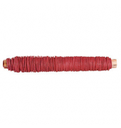 Papier Basteldraht rot 0,55 mm 20,0 m 1 Rolle