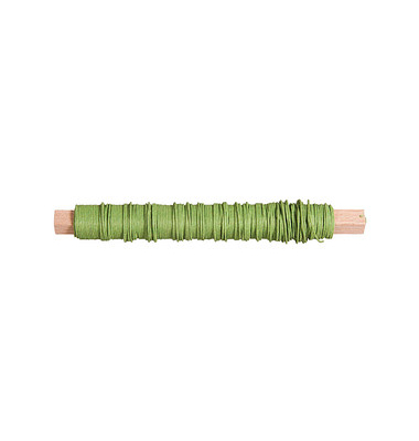 Rayher Papier Basteldraht grün 0,55 mm 20,0 m 1 Rolle