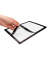 2 magnetoplan Magnetrahmen selbstklebend Magnetofix  schwarz A3