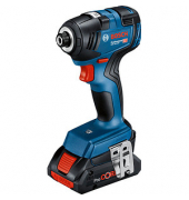 BOSCH Professional GDR 18V-200 Akku-Drehschlagschrauber-Set 2x 18,0 V