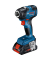 BOSCH Professional GDR 18V-200 Akku-Drehschlagschrauber-Set 2x 18,0 V