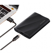 externe Festplatte Portable T9 MU-PG1T0B/EU, schwarz, 1 TB, SSD