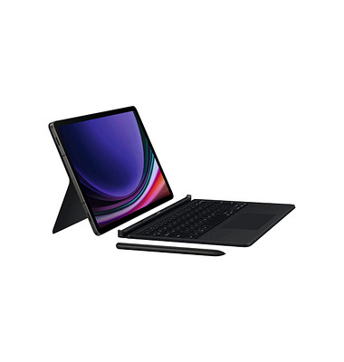 SAMSUNG Book Cover Keyboard Slim Tablet-H&uuml;lle f&uuml;r SAMSUNG Galaxy Tab S9+ schwarz