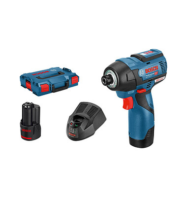 BOSCH Professional GDR 12V-110 Akku-Drehschlagschrauber-Set 12,0 V
