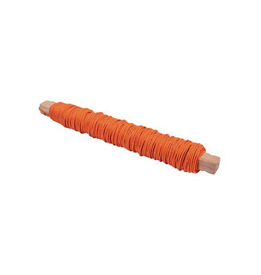 Rayher Papier Basteldraht orange 0,55 mm 20,0 m 1 Rolle