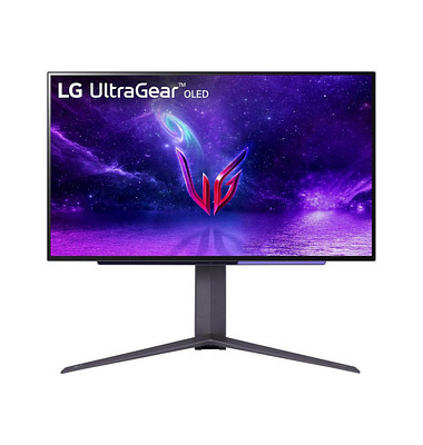 LG 27GR95QE-B Monitor 67,3 cm (26,5 Zoll) schwarz - Bürobedarf 