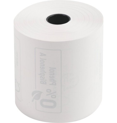 Thermorolle 57x60mm x 44m oPhe (10) für Kartenzahlung und Kassensysteme