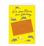 Geburtstagskarten 51-12721 Mäuse