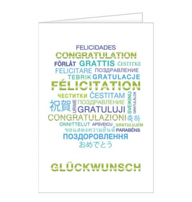 Glückwunschkarten 41-14293