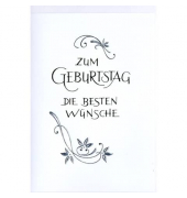 Geburtstagskarten 51-P118
