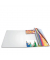 Gummizugmappe 19224, A4 farbig sortiert Karton, mit 3 Einschlagklappen