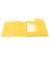 Gummizugmappe 19502, A4 gelb Polypropylen (PP), mit 3 Einschlagklappen