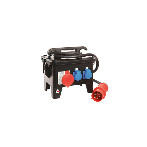4011160605543 - As-schwabe - M3 cee mobiler Baustellen-Stromverteiler 400V 32A max 22kW IP44 4011160605543 - As-schwabe - M3 cee mobiler Baustellen-Stromverteiler 400V 32A max 22kW IP44