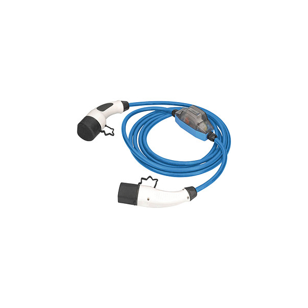4011160651083 - MODE 3 mit ROCO Stromzähler Ladekabel für Elektroautos Typ 2 auf Typ 2 blau 230 V 16 A 36 KW 50 m 4011160651083 as-Schwabe 4011160651083 - MODE 3 mit ROCO Stromzähler Ladekabel für Elektroautos Typ 2 auf Typ 2 blau 230 V 16 A 36 KW 50 m 4011160651083 as-Schwabe