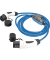 as-Schwabe MODE 3 mit ROCO Stromzähler Ladekabel für Elektroautos Typ 2 auf Typ 2 blau 230 V, 16 A, 3,6 KW, 5,0 m