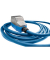 as-Schwabe MODE 3 mit ROCO Stromzähler Ladekabel für Elektroautos Typ 2 auf Typ 2 blau 230 V, 16 A, 3,6 KW, 5,0 m