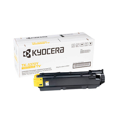 Toner 1T02YJANL0 (TK-5370Y), gelb, ca. 5000 Seiten