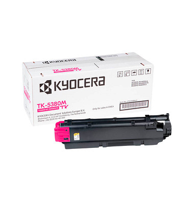 Toner 1T02Z0BNL0 (TK-5380M), magenta, ca. 10000 Seiten