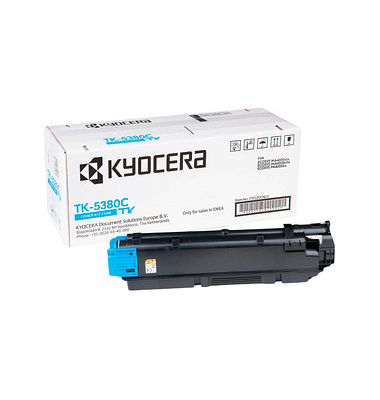 Toner 1T02Z0CNL0 (TK-5380C), cyan, ca. 10000 Seiten