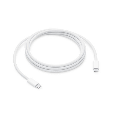 USB-Kabel MU2G3ZM/A, 2m, USB-C auf USB-C, wei&szlig;