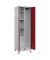 CP Putzmittelschrank Classic Plus 080110-00-S10001 lichtgrau, rubinrot 60,0 x 50,0 x 195,0 cm, aufgebaut