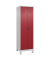 CP Putzmittelschrank Classic Plus 080110-00-S10001 lichtgrau, rubinrot 60,0 x 50,0 x 195,0 cm, aufgebaut