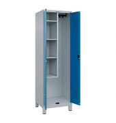 CP Putzmittelschrank Classic Plus 080110-00-S10004 lichtblau, lichtgrau 60,0 x 50,0 x 195,0 cm, aufgebaut
