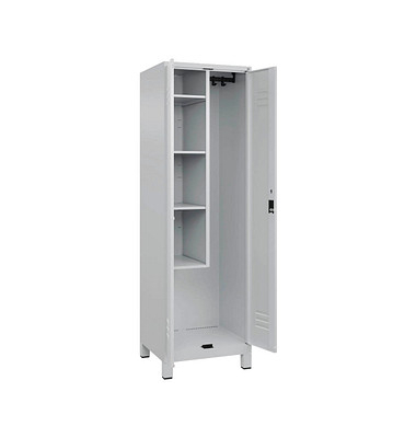 CP Putzmittelschrank Classic Plus 080110-00-S10009 lichtgrau 60,0 x 50,0 x 195,0 cm, aufgebaut