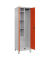 CP Putzmittelschrank Classic Plus 080110-00-S10036 lichtgrau, reinorange 60,0 x 50,0 x 195,0 cm, aufgebaut