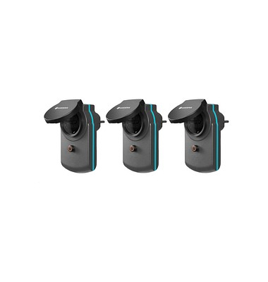 3 GARDENA smart Power Zwischenstecker Funk-Gartensteckdosen