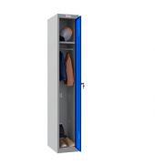 Spind blau, grau PL1130GBK, 1 Schließfach 30,0 x 50,0 x 183,0 cm