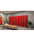 phoenix Spind grau, rot PL1130GRK, 1 Schließfach 30,0 x 50,0 x 183,0 cm
