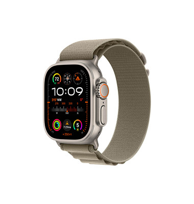 Apple Watch Ultra 2 49 mm (GPS + Cellular) Alpine Loop Large  olivgrün