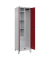 CP Putzmittelschrank Classic Plus 080110-00-S10016 lichtgrau, rubinrot 60,0 x 50,0 x 195,0 cm, aufgebaut